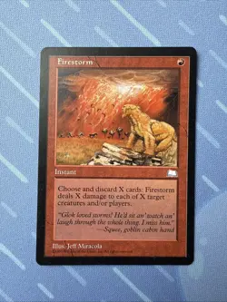 Firestorm - Weatherlight VINTAGE Magic The Gathering 1997 - Image 2