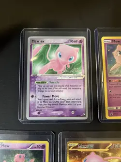 Mew Pokemon Card Lot 151 Gold, Fates Collide, Evolutions, Sun & Moon Promo NM - Image 3