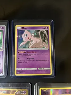 Mew Pokemon Card Lot 151 Gold, Fates Collide, Evolutions, Sun & Moon Promo NM - Image 4