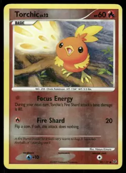 Pokemon Tcg Torchic [Reverse Holo] #99 Pokemon Platinum MP - Image 1