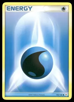 Pokemon Tcg Water Energy #125 Pokemon Diamond & Pearl LP - Image 1