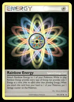 Pokemon Tcg Rainbow Energy #121 Pokemon Platinum LP - Image 1