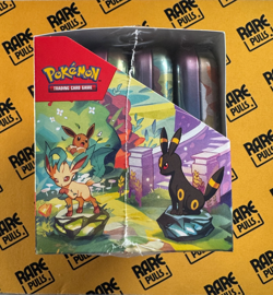 Sealed- Pokemon - Prismatic Evolutions Mini Tin Display Case | 8 Tins - UK - Image 4