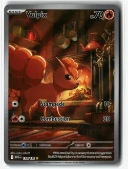 Vulpix ⭐ 138/132 Holo Illustration Rare Mega Evolution 2025 Pokemon NM - Image 1