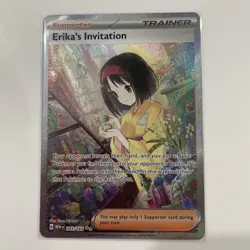Erika's Invitation 203/165 Pokemon 151 Special Illustration Rare Pokemon TCG - Image 1