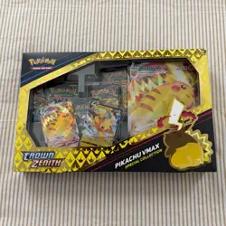 Pokemon TCG Crown Zenith Pikachu VMAX Special Collection - Image 1