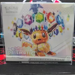 Pokemon TCG Prismatic Evolutions Elite Trainer Box ETB Factory Sealed Brand New - Image 1