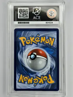 Pokemon 229/182 Destined Rivals Team Rocket's Moltres ex Stamped ACE Graded 10 - Image 2