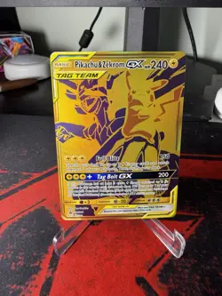 Pokemon TCG Pikachu & Zekrom GX SM248 Sun & Moon Black Star Promo MINT - Image 1