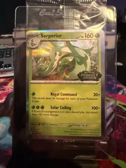 Pokemon Perfect Order Prerelease Staff Sealed 4 Promos - Image 1