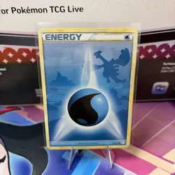 Pokemon TCG Lugia Water Energy Heartgold & Soulsilver 117/123 Regular LP. - Image 1