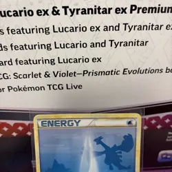 Pokemon TCG Lugia Water Energy Heartgold & Soulsilver 117/123 Regular LP. - Image 2