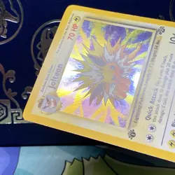 Jolteon 1st Edition Holo Jungle 4/64 1999 Pokemon LP - Image 5