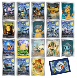 Pokemon Pikachu Starry Night Van Gogh 085 SVP Set (Fan Art) - Image 2