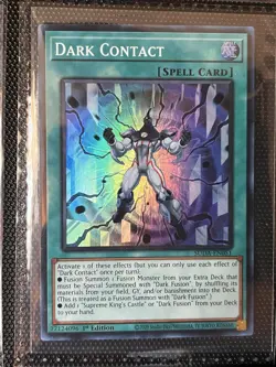 Dark Contact (Super) #SUDA-EN051 Yu-Gi-Oh! Supreme Darkness 1st Edition - Image 1