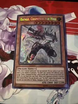 Rafale, Champion Fur Hire - DASA-EN023 - 1st Edition - Secret - Yugioh - Image 1