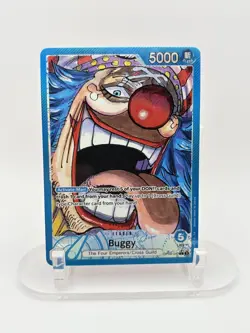 Buggy OP09-042 Leader Parallel Alt Art ENGLISH Near Mint One Piece TCG - Image 1