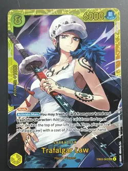 Trafalgar Law EB03-062 Extra Booster: One Piece Heroines Edition Foil - Image 1