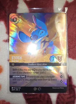 Disney Lorcana - Stitch - Rock Star (Store Championship) #30/P1 - Promo Holofoil - Image 1