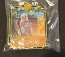 Disney Lorcana League Promo Pin Kida Ursula's Return New CG11 Trading Card Game - Image 2