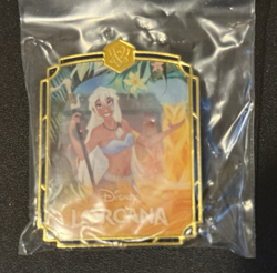 Disney Lorcana League Promo Pin Kida Ursula's Return New CG11 Trading Card Game - Image 3