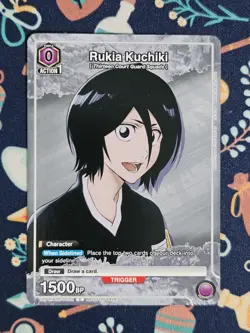 Rukia Kuchiki Alternate Art Promo - UEPR /BLC-1-051 NM - Union Arena - Image 1