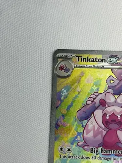 Pokemon TCG Card Tinkaton ex 262/193 Paldea Evolved Special Illustration Rare NM - Image 3