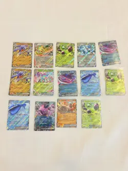 Destined Rivals Double Rare Ex Lot Of 14 Cards Pokemon TCG - NM - Image 1