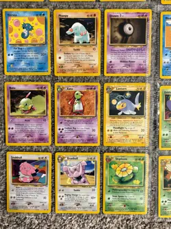 Lot 54 Vintage Pokemon Card Neo Genesis Destiny Revelations LP/MP + Entei - Image 3