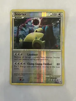 Pokemon Call of Legends 33/95 Snorlax Pokemon Card - Image 1