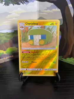 Charjabug 58/214 - Unbroken Bonds - Uncommon - Reverse Holo - Pokemon Card - LP - Image 1