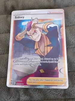 Sidney 264/264 Fusion Strike NM Full Art Ultra Rare Pokemon Card Full Foil - Image 1