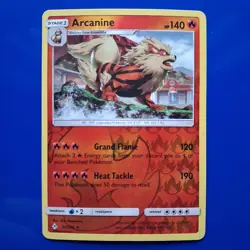 Two Pokemon Cards - Arcanine 22/214 Holo + Reverse Holo (NM) - Image 2