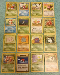 JUNGLE 1999 BUNDLE OF POKEMON CARDS - Image 1