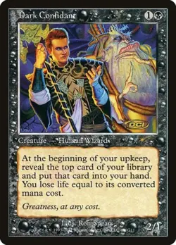 Dark Confidant -Foil Near Mint MTG Promos: Judge - Image 1