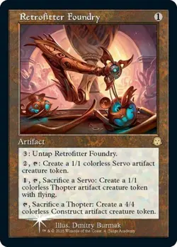 Retrofitter Foundry -Foil Near Mint MTG Promos: Judge - Image 1