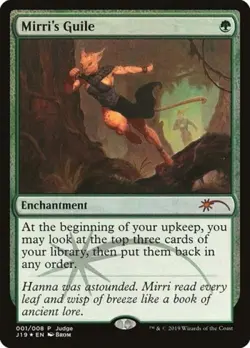 Mirri's Guile -Foil Near Mint MTG Promos: Judge - Image 1