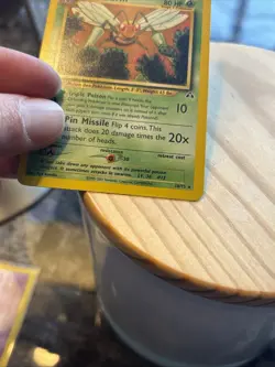 Pokemon Cards - Neo Discovery Rare: Beedrill 18/75 WOTC MP - Image 3