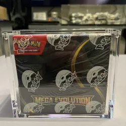 Mega evolution booster box and acrylic case Pokemon Card TCG Sealed - Image 1