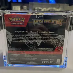Mega evolution booster box and acrylic case Pokemon Card TCG Sealed - Image 3