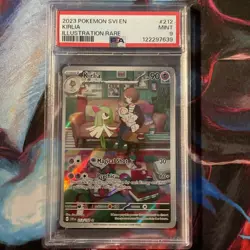 Pokemon TCG Kirlia Full Art Holo Illustration Rare Card 212/198. PSA 9 Mint - Image 1