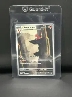 Pokemon TCG Charmeleon 169/165 English Scarlet Violet 151 Illustration Rare Card - Image 1