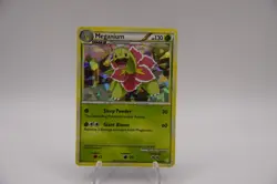 Pokemon MEGANIUM Card 26/123 Cracked Ice Holo Rare HeartGold & SoulSilver - Image 1