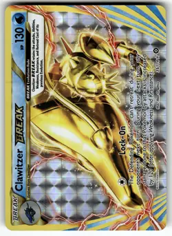 Clawitzer BREAK 35/114 XY - Steam Siege MP Pokemon Card TCG - Image 1