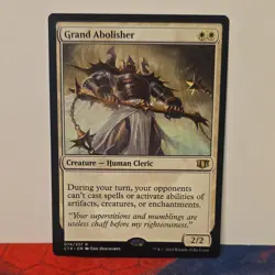 Magic: The Gathering Grand Abolisher Creature 2/2 White Regular English - Image 1