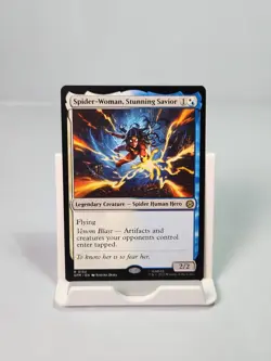 Spider-Woman, Stunning Savior 152 Rare Marvel's Spider-Man SPM MTG - Image 1