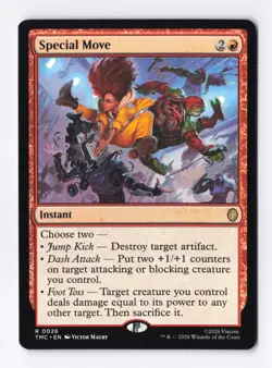 Special Move 0026 (R) MTG Commander Teenage Mutant Ninja Turtles (TMC) - Image 1