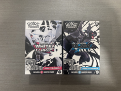 2025 Pokemon SV White Flare & Black Bolt Booster Bundle Boxes Set of 2 Sealed - Image 1