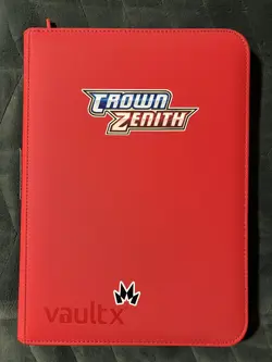 Pokemon Crown Zenith Complete Set All 159 Cards (RED VAULTX BINDER INCLUDED) - Image 1