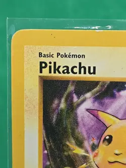 Pikachu 58/102 Shadowless RED CHEEKS Base Set Vintage Pokemon Card WOTC - Image 2
